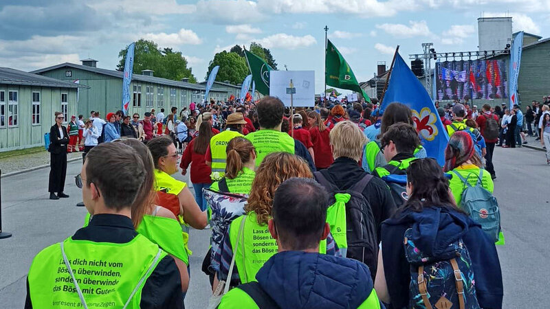 EJÖ Gruppe in Mauthausen